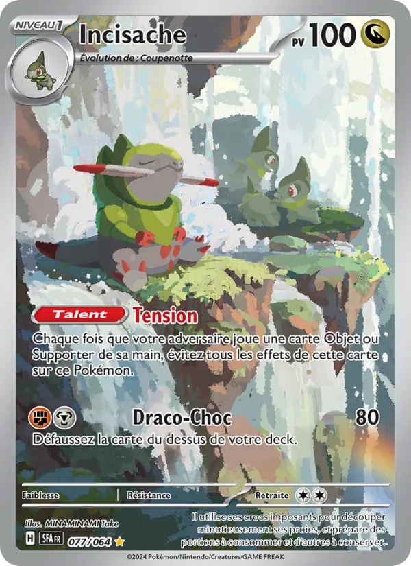 Carte Pokémon Incisache #077 — Fable Nébuleuse