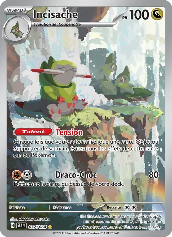 Carte Pokémon Incisache #077 — Fable Nébuleuse