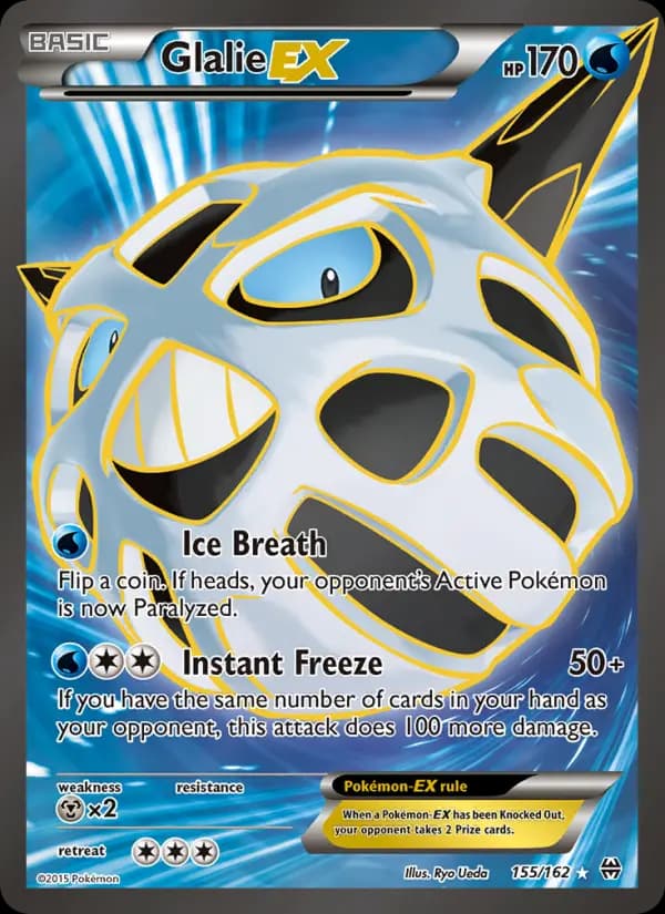 Glalie EX #155 — BREAKthrough