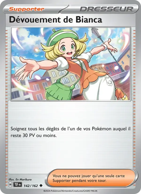 Carte Pokémon Dévouement de Bianca #142 — Forces Temporelles