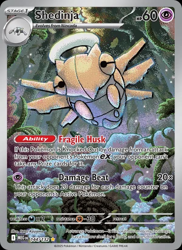 Carte Pokémon Munja #144 — Méga-Évolution