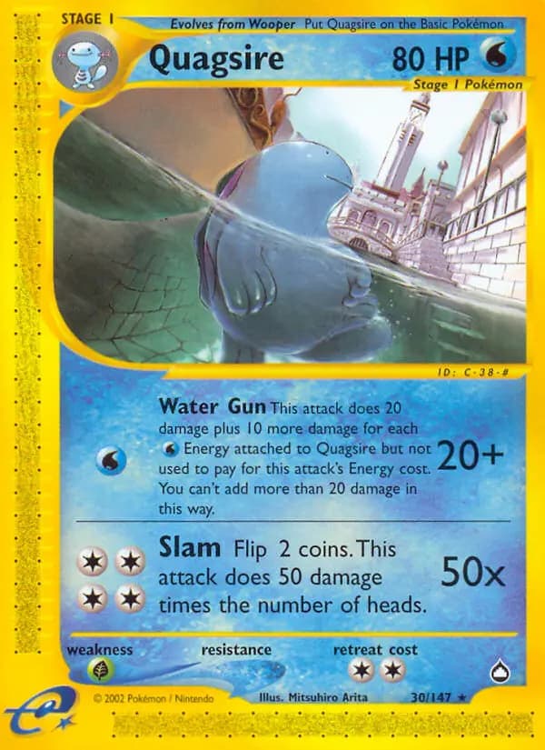 Quagsire #30 — Aquapolis