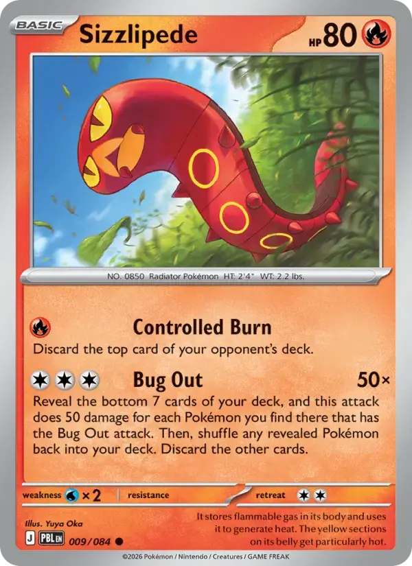 Sizzlipede #009 — Pitch Black