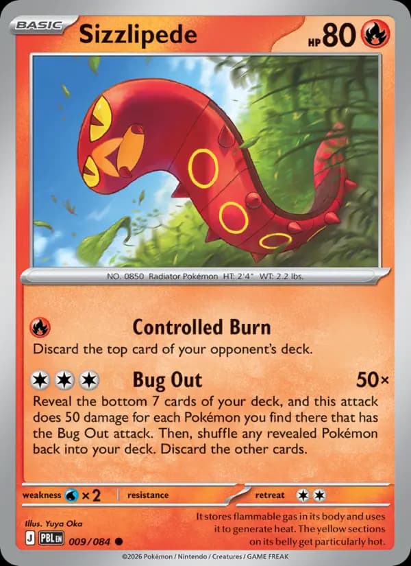 Sizzlipede #009 — Pitch Black