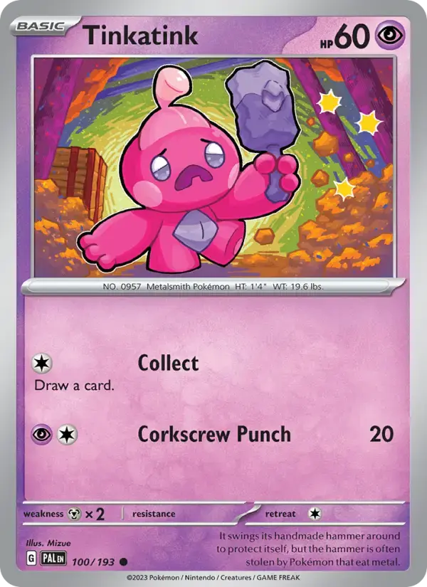 Tinkatink #100 — Paldea Evolved
