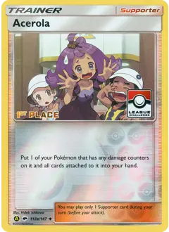 Carte Pokémon Acerola #112a — Ombres Ardentes