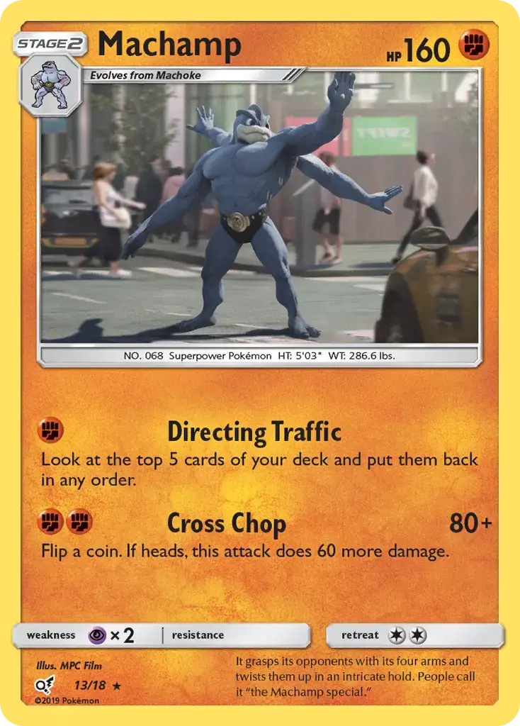 Machamp #13 — Detective Pikachu