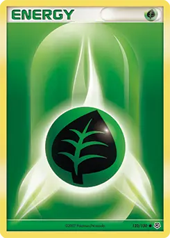 Carte Pokémon Énergie Plante #123 — Diamant et Perle
