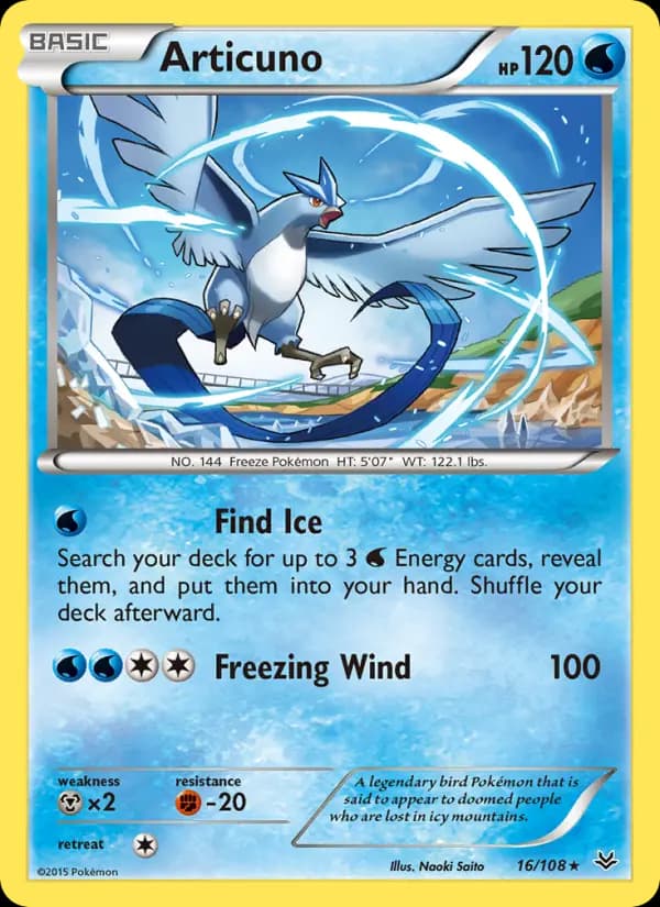 Articuno #16 — Roaring Skies