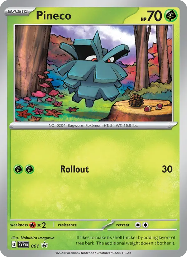 Carte Pokémon Pomdepik #061 — Promos Écarlate et Violet
