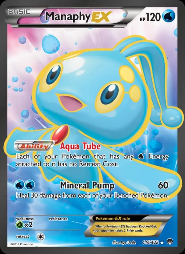 Manaphy EX #116 — BREAKpoint