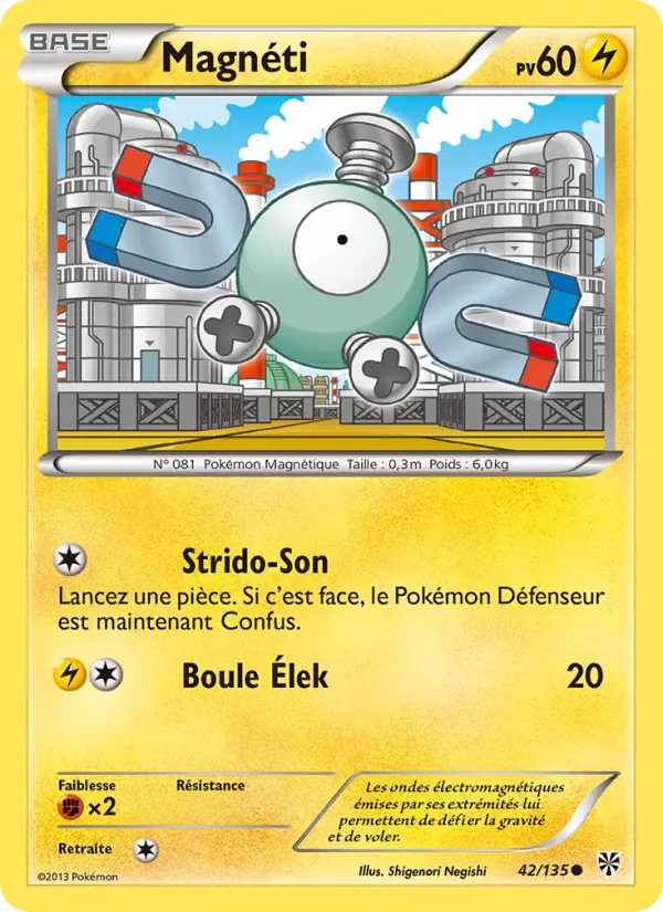 Carte Pokémon Magnéti #42 — Tempête Plasma