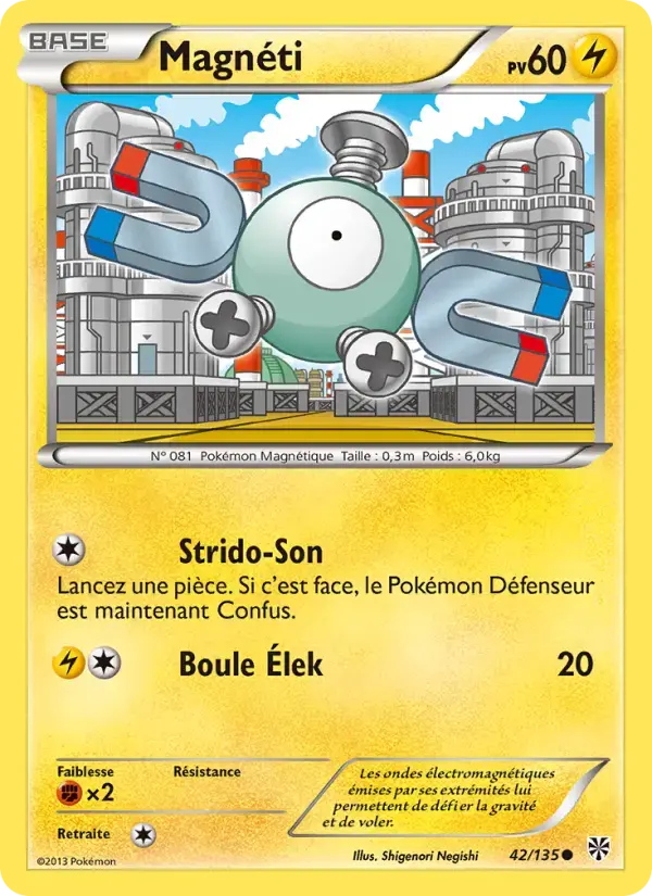 Carte Pokémon Magnéti #42 — Tempête Plasma