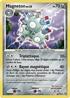 Carte Pokémon Magneton #54 — Diamant et Perle