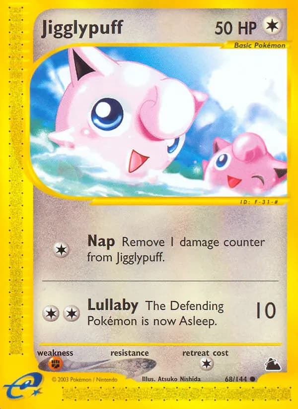 Jigglypuff #68 — Skyridge