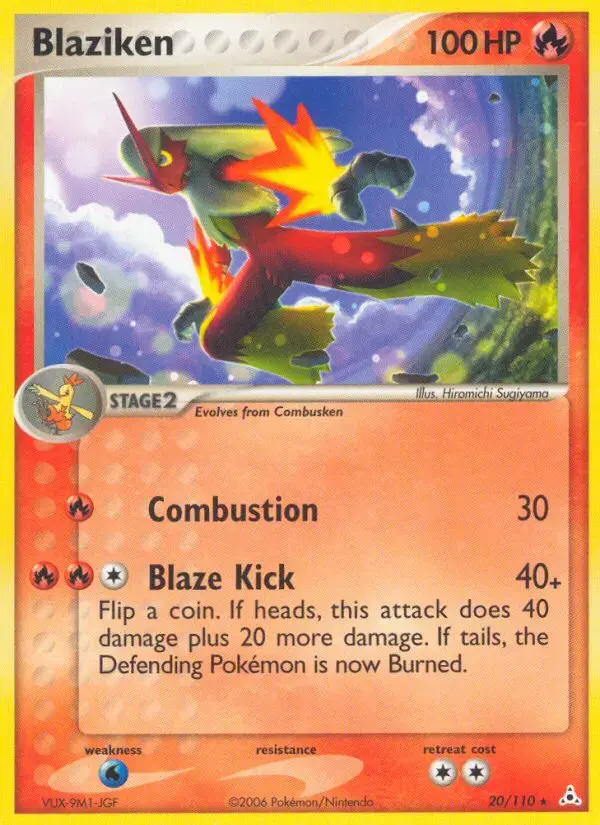 Blaziken #20 — Holon Phantoms
