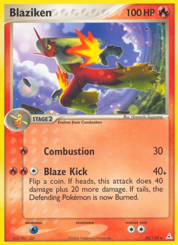 Blaziken #20 — Holon Phantoms