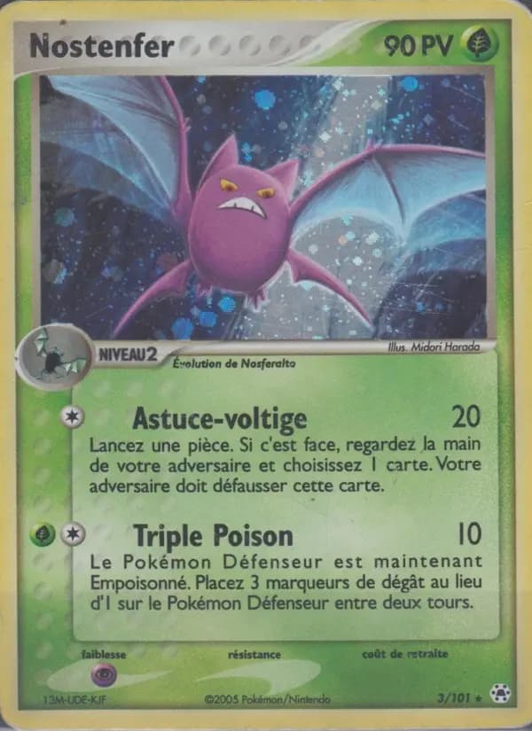 Carte Pokémon Nostenfer #3 — Légendes Oubliées