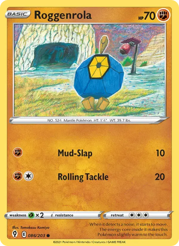Roggenrola #86 — Evolving Skies