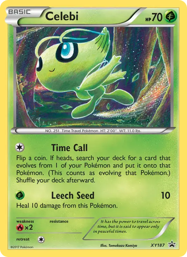 Carte Pokémon Celebi #XY187 — Promos X&Y