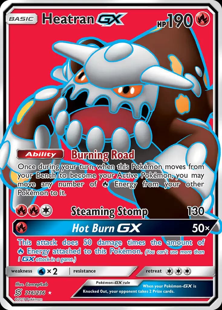 Heatran GX #216 — Unified Minds
