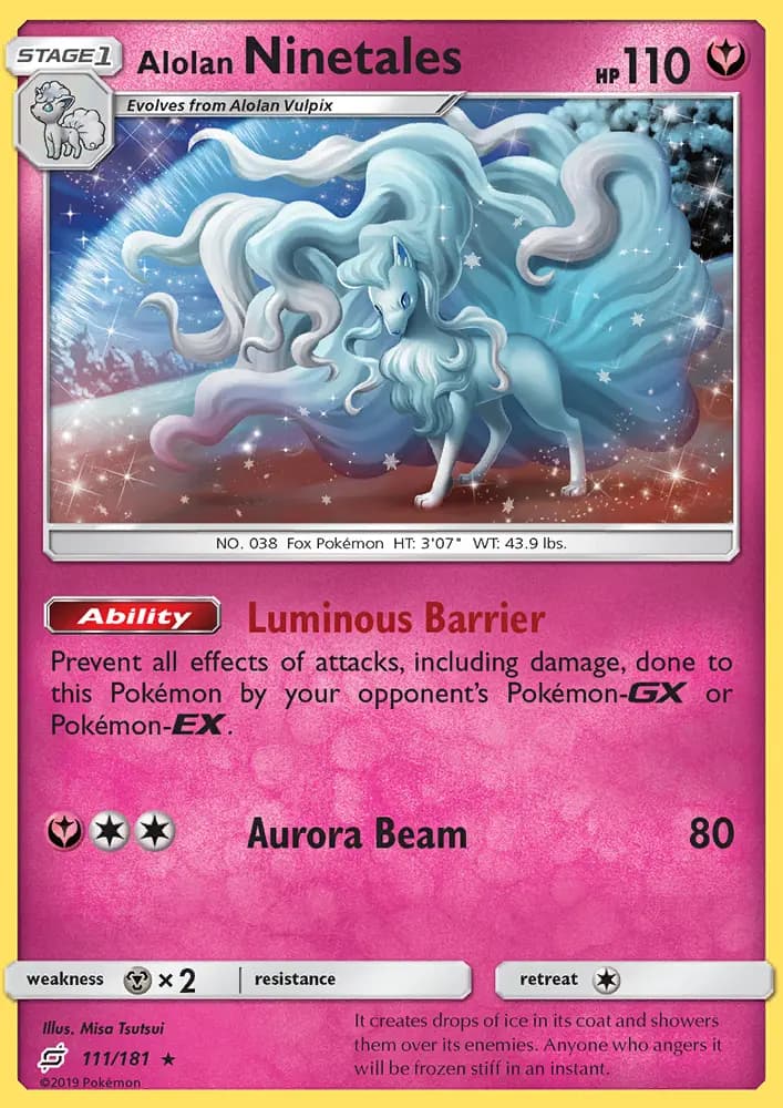 Alolan Ninetales #111 — Team Up