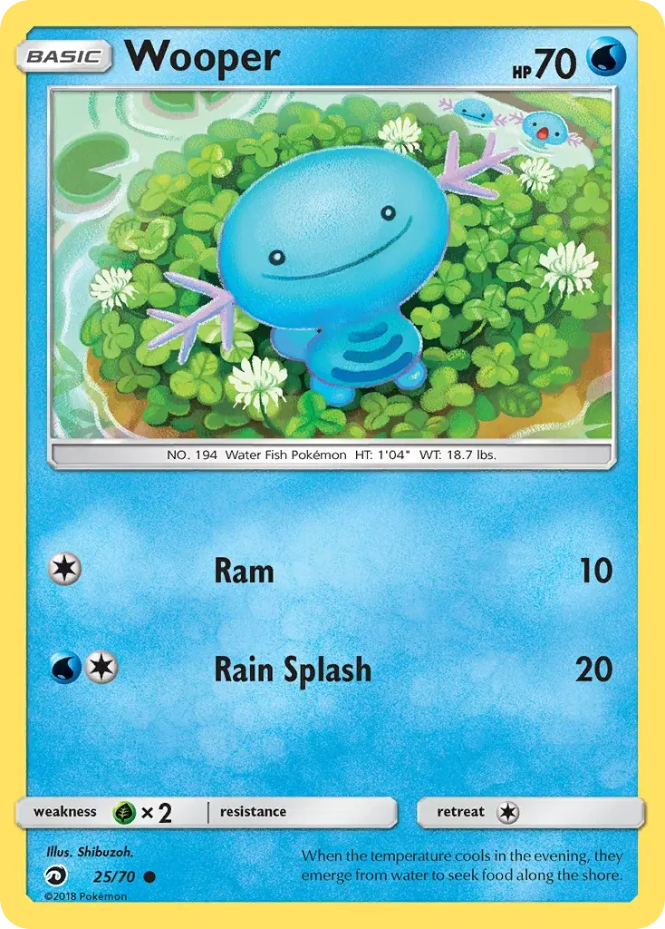 Carte Pokémon Axoloto #25 — Majesté des Dragons