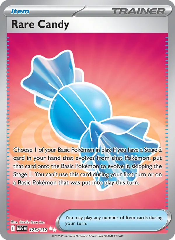 Carte Pokémon Super Bonbon #175 — Méga-Évolution