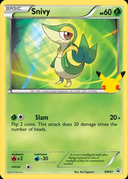 Carte Pokémon Vipélierre #BW01 — Jumbo
