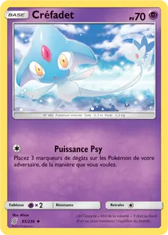 Carte Pokémon Créfadet #85 — Harmonie des Esprits