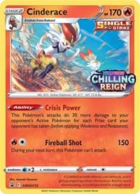 Cinderace #SWSH112 — Sword & Shield Promos