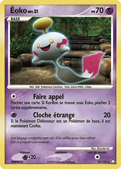 Carte Pokémon Éoko #22 — Trésors Mystérieux