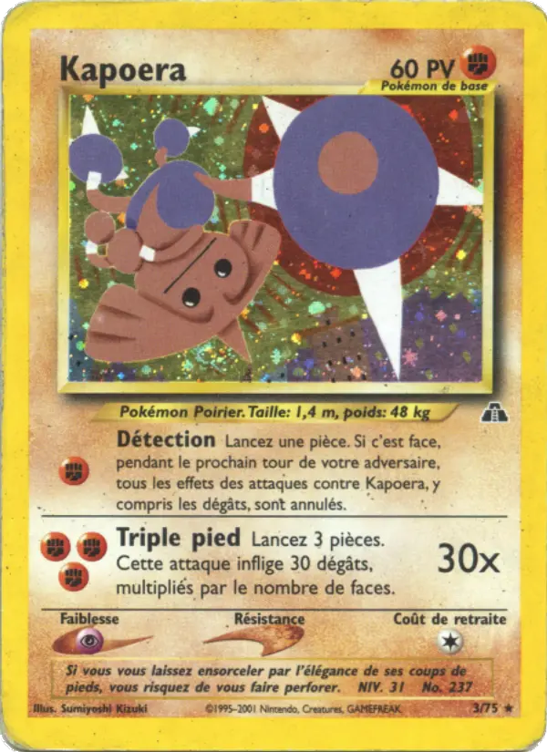 Carte Pokémon Kapoera #3 — Neo Discovery