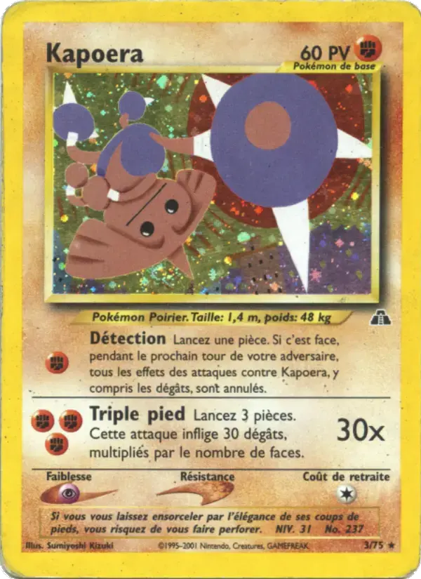 Carte Pokémon Kapoera #3 — Neo Discovery