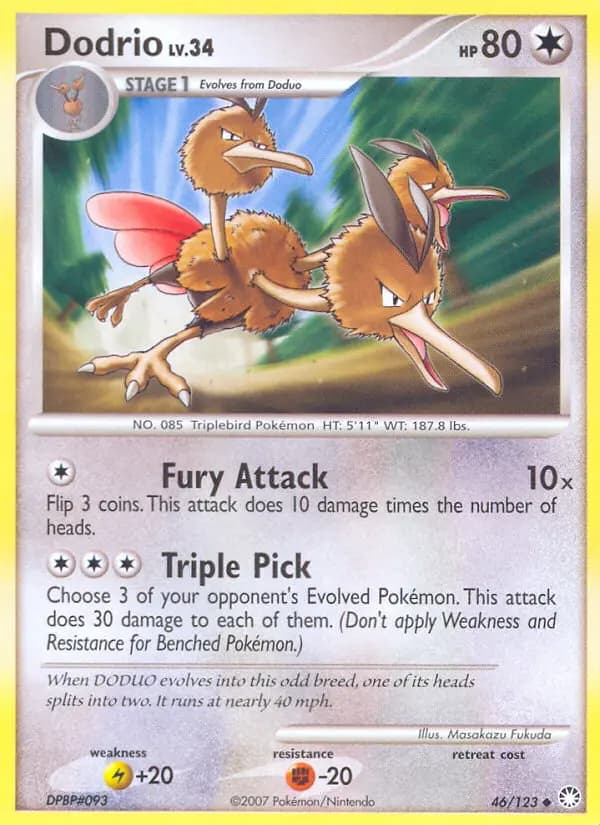 Dodrio #46 — Mysterious Treasures