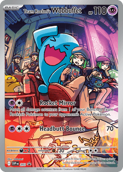 Carte Pokémon Qulbutoké de la Team Rocket #203 — Promos Écarlate et Violet