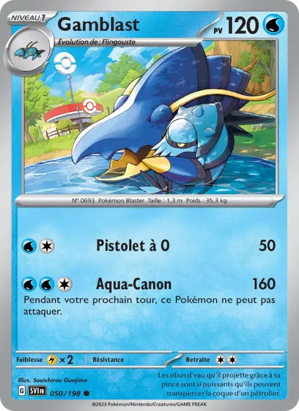 Carte Pokémon Gamblast #050 — Écarlate et Violet