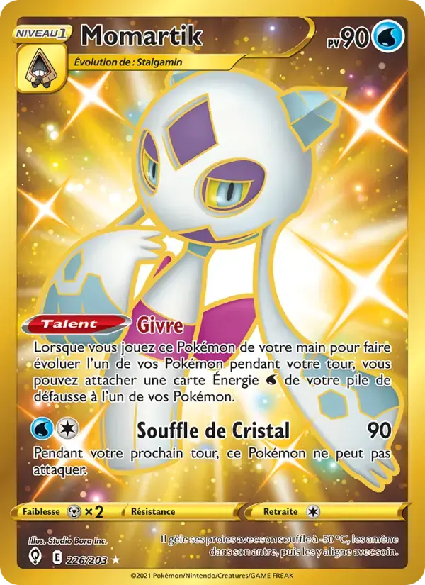 Carte Pokémon Momartik #226 — Évolution Céleste