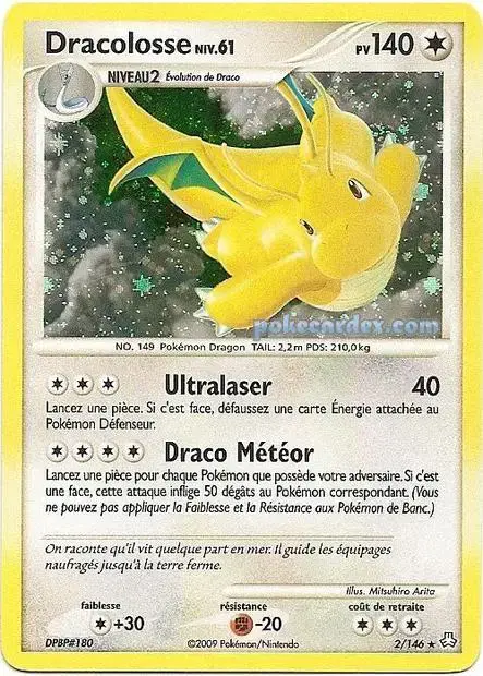 Carte Pokémon Dracolosse #2 — Éveil des Légendes