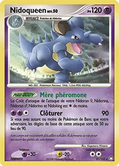 Carte Pokémon Nidoqueen #31 — Trésors Mystérieux