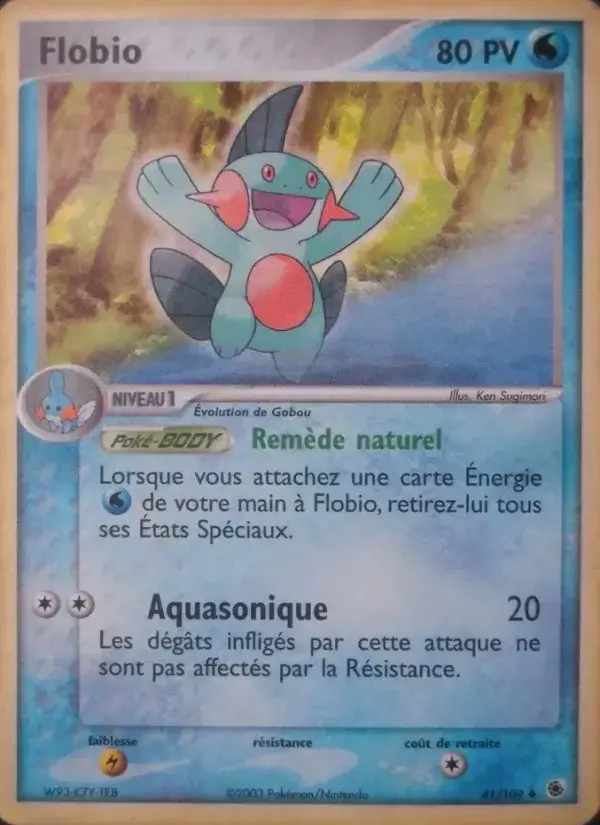 Carte Pokémon Flobio #41 — Rubis & Saphir