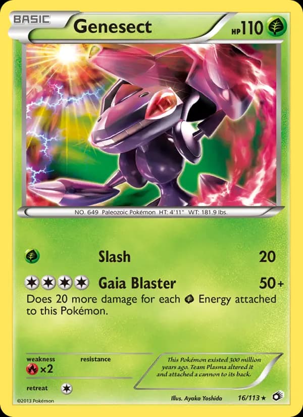 Genesect #16 — Legendary Treasures