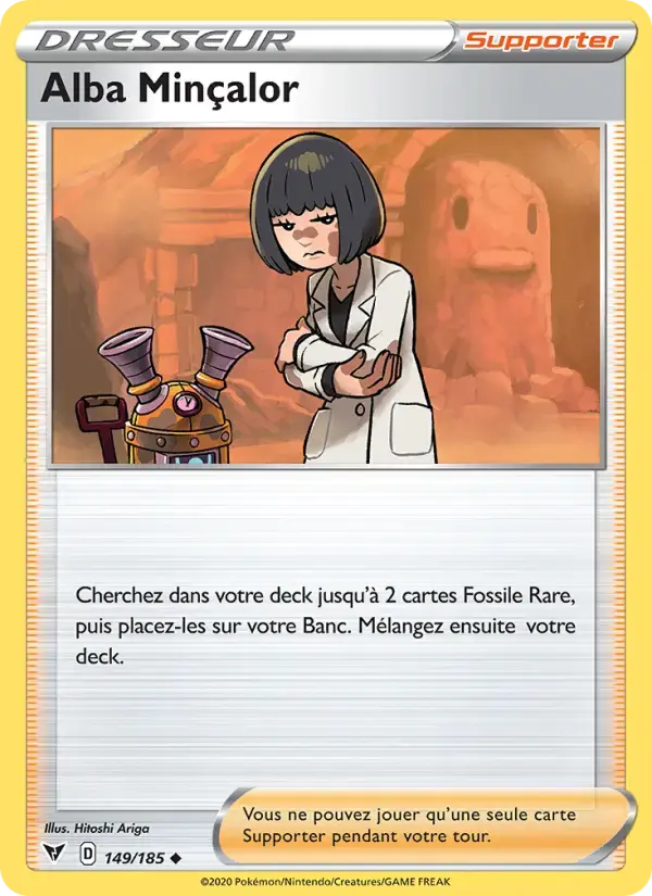 Carte Pokémon Alba Minçalor #149 — Voltage Éclatant