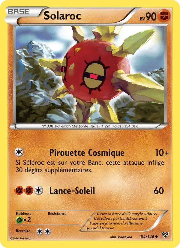 Carte Pokémon Solaroc #64 — XY