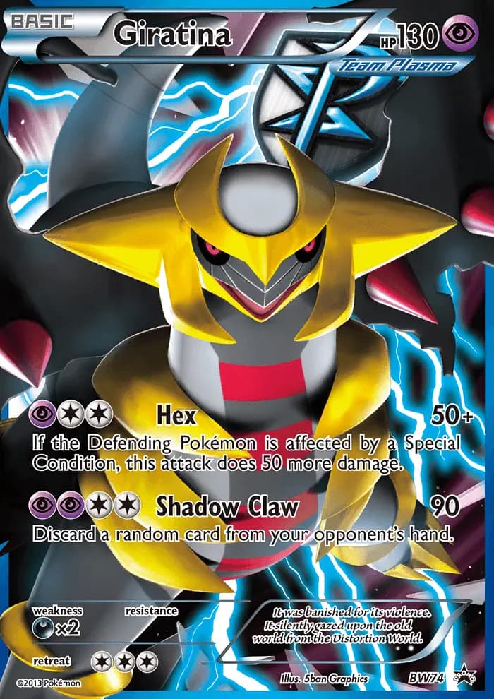 Giratina #BW74 — Black & White Promos