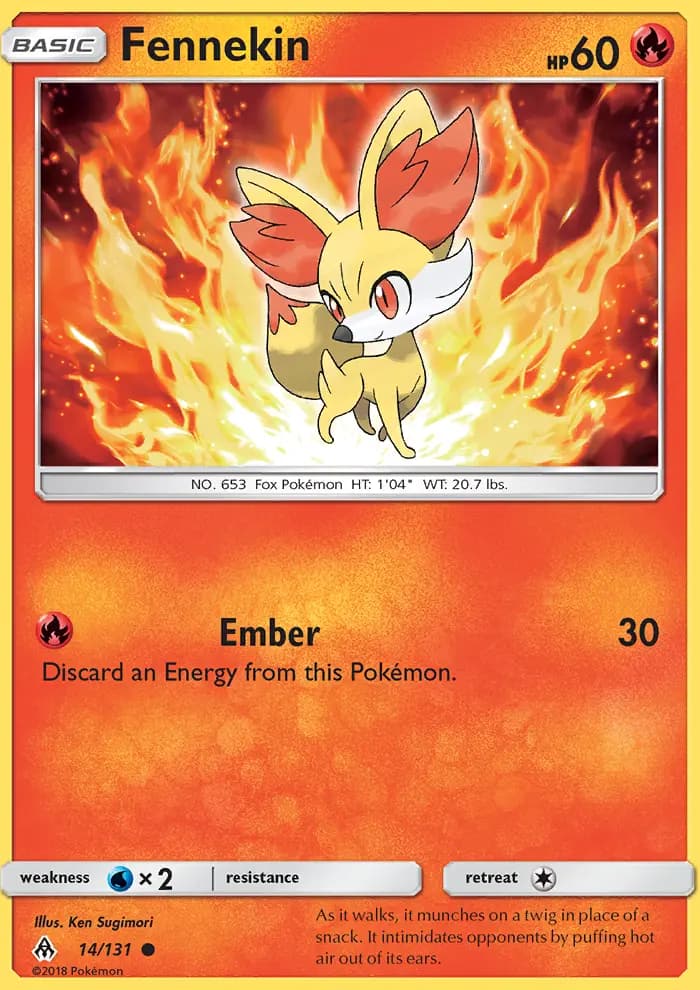 Fennekin #14 — Forbidden Light