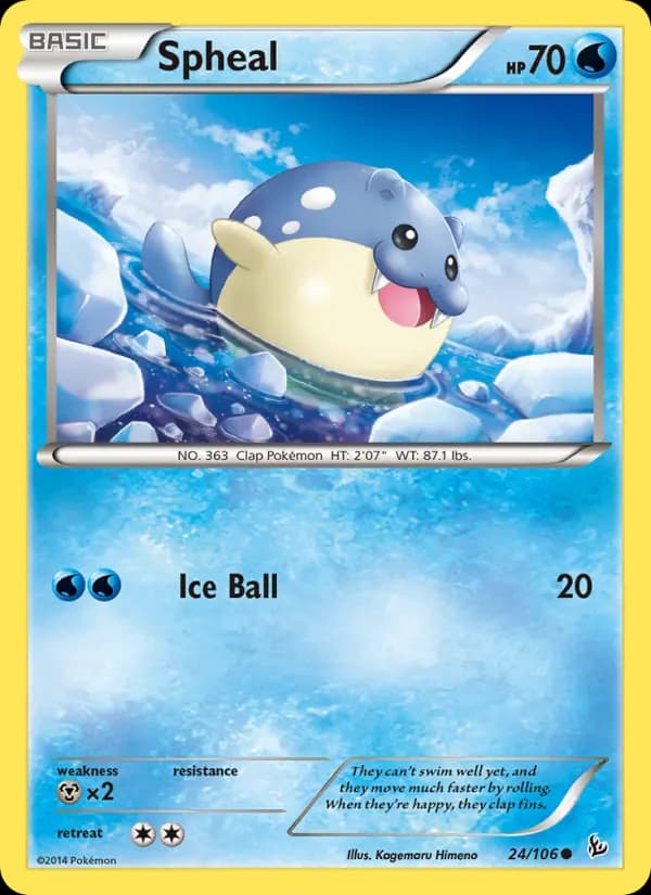 Spheal #24 — Flashfire