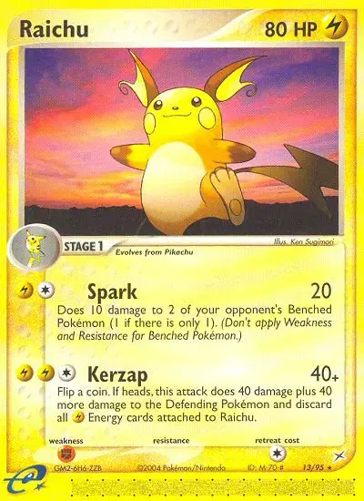 Raichu #13 — Team Magma vs Team Aqua