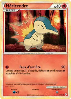 Carte Pokémon Héricendre #55 — L'Appel des Légendes
