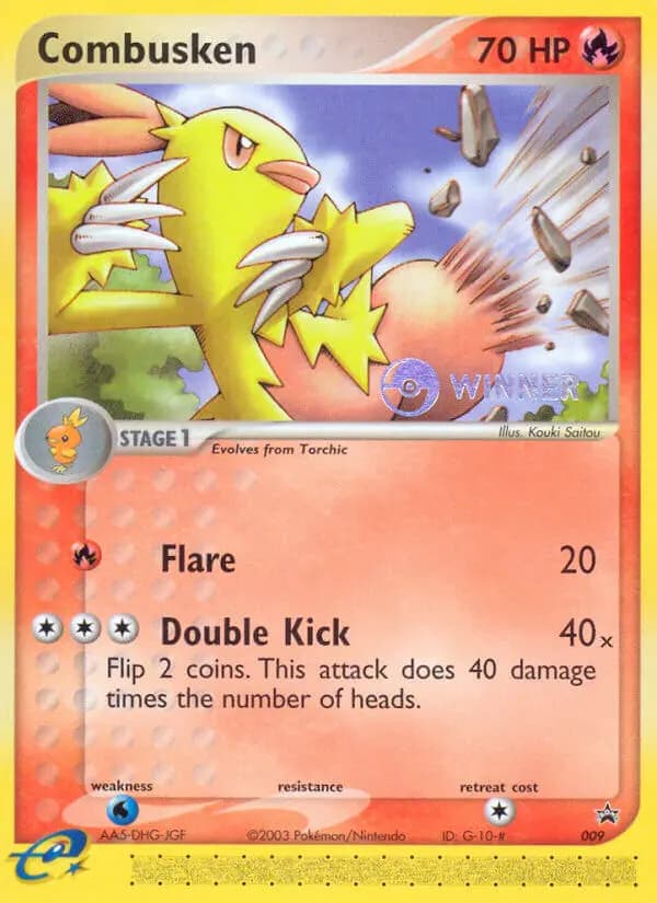 Combusken #9 — Nintendo Black Star Promos